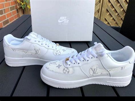 nike air force 1 low custom louis vuitton|Louis Vuitton air force 1 triple white.